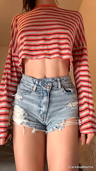 My favorite denim shorts'