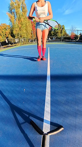 can we play tennis?'