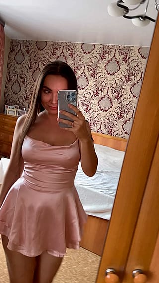 A little pink dress'