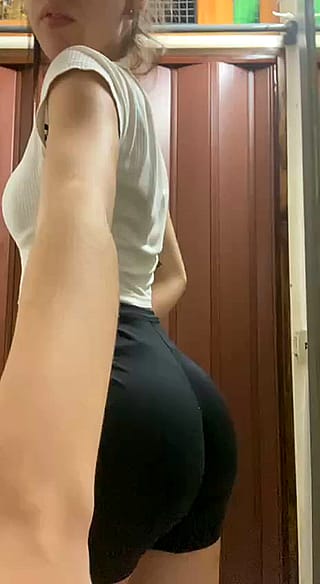 These gym shorts are working overtime, but this ass deserves all the attention… don’t you agree? 🍑💪'