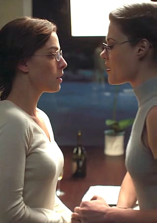 Olivia Thirlby and Rachael Taylor'