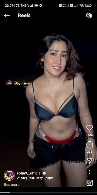 Sofia Ansari deleted one.'