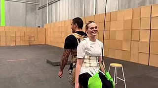 Elle Fanning (Testing for Predator)'