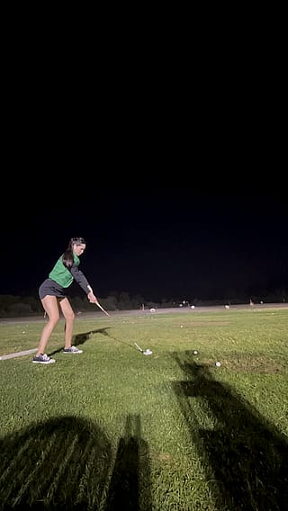 driving range time = best time⛳️ (@darienblake_)'