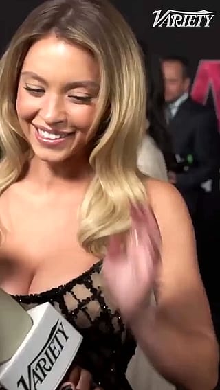 Sydney Sweeney Cleavage Interview Video'