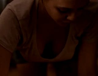 Elizabeth Olsen Cleavage Downblouse Video'